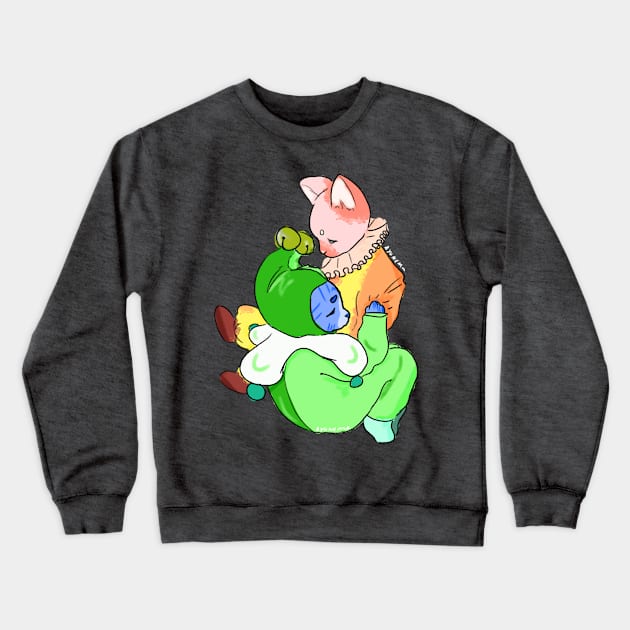 Jovial Rest Crewneck Sweatshirt by YoNemu